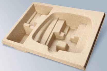 Papier électronique Tray Pulp Packaging Customize Dimension