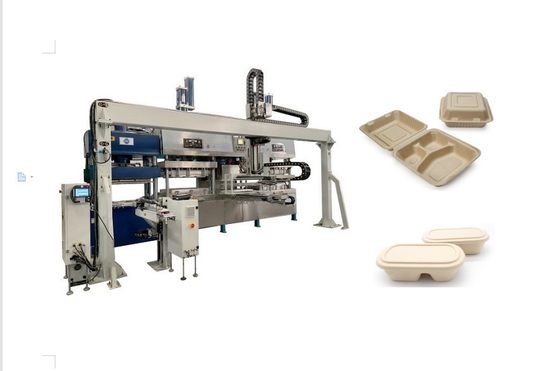 Contrôle de PLC de machine de fabrication de plats de bagasse de canne à sucre