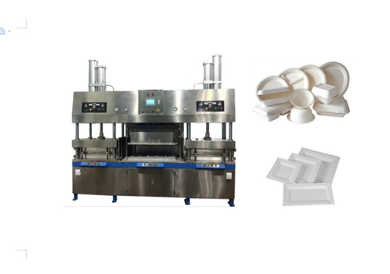 Puissance manuelle de défaut de machine de fabrication de plats de bagasse de canne à sucre de PLC