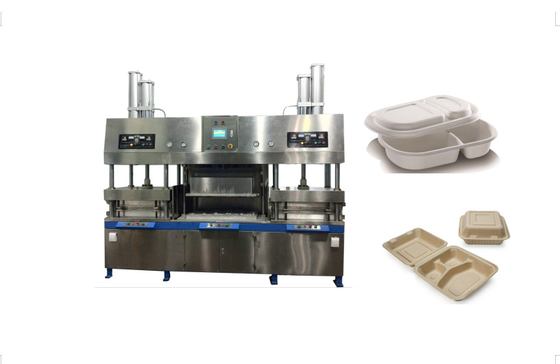 Puissance automatique de défaut de machine de fabrication de plats de bagasse de canne à sucre