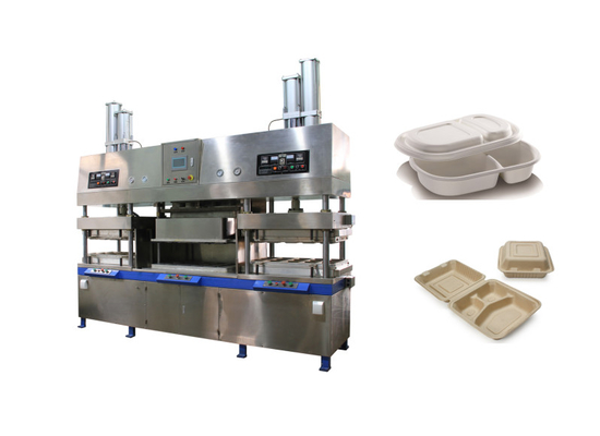Machine de fabrication de plats manuelle de bagasse de canne à sucre taille personnalisable