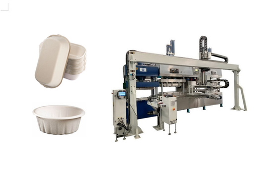 Viande moulée par pulpe biodégradable Tray Machine