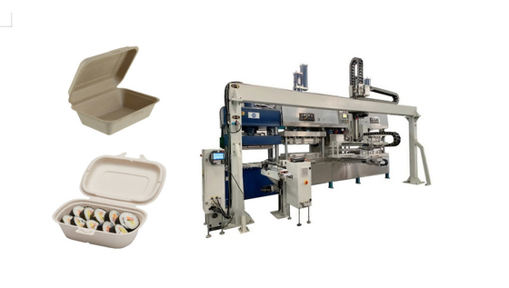 Machines de moulage de pâte de papier efficaces Capacité 4000-6000Pcs / heure Système de contrôle PLC