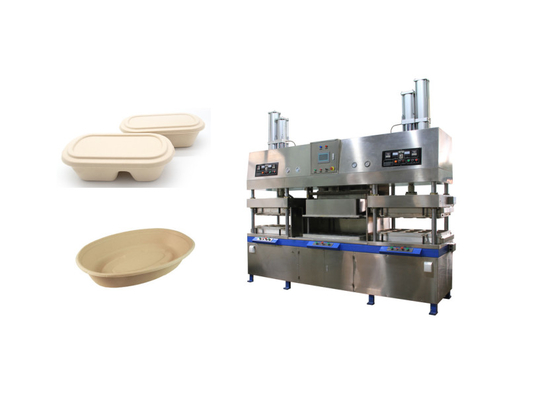 Nourriture jetable compostable Tray Machine de fibre de bâti de pulpe