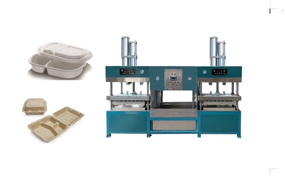Machine moulée par pulpe biodégradable de conteneur de nourriture