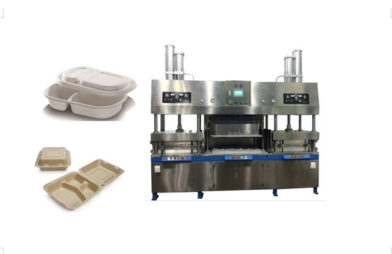 Machine de plateau alimentaire moulée en pâte biodégradable