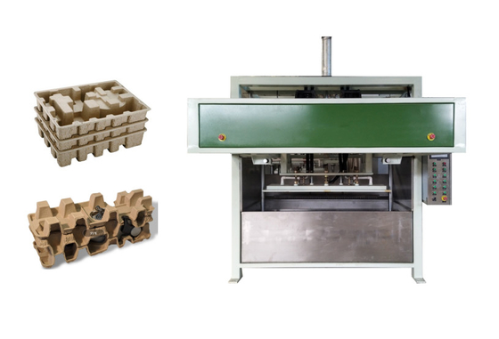 Paquet protecteur de moulage de papier automatique pour la chaîne de production de meubles