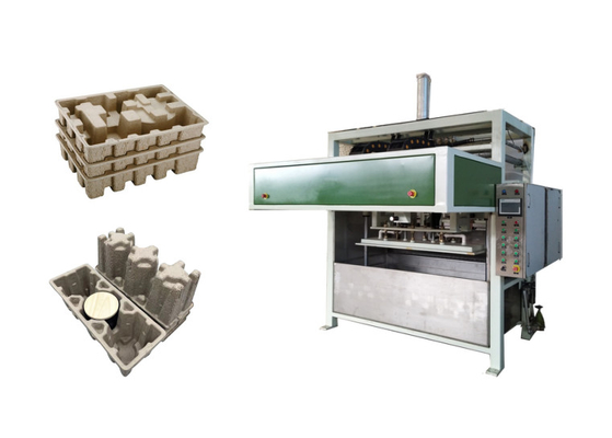 Absorption des chocs moulée de papier Tray Production Line de papier