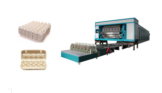 Chaîne de production de type rotatoire biodégradable entièrement automatique avec le dessiccateur et l'empileur multicouches