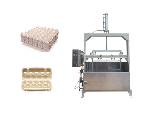 Échangeant la pulpe de papier 30 paquets d'oeufs Tray Machine With Stacker