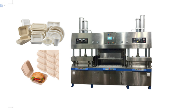 Machine de couverts alimentaires jetables de moulage de pulpe
