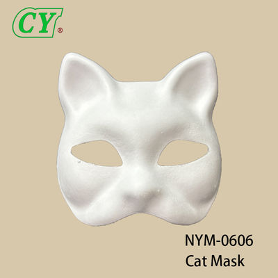 Masque d'animal moulé en pâte biodégradable écologique - personnalisable et pulvérisé pour les célébrations d'Halloween