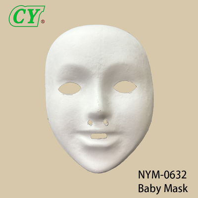 Masques pour le visage blancs pour faire soi-même des masques pour le visage de fête des masques pour le visage du papier peint pour Halloween