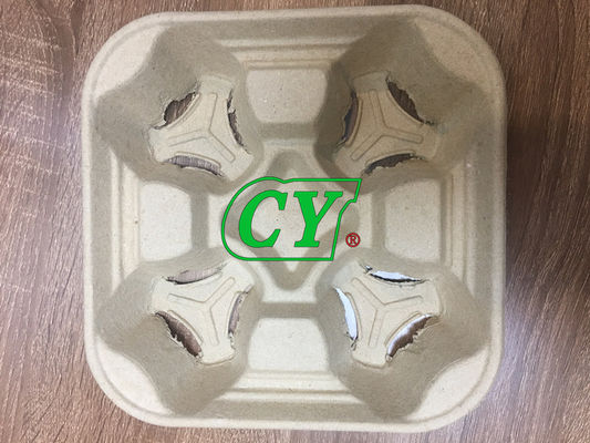 Protection de l'environnement chaude de presse à mouler de pulpe de papier de carton d'oeufs 20 tonnes
