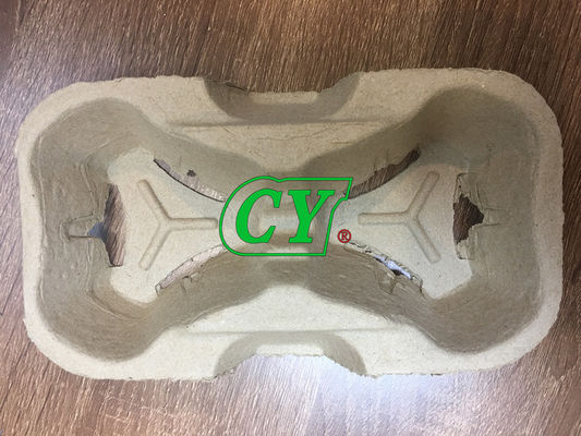 Protection de l'environnement chaude de presse à mouler de pulpe de papier de carton d'oeufs 20 tonnes