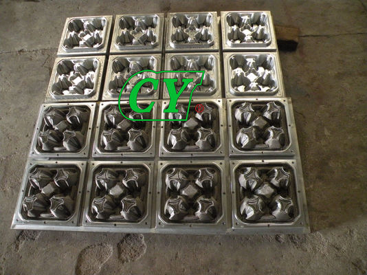 Bâti en aluminium de pulpe de cavité multi avec la tolérance de ±2mm