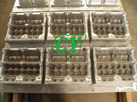 Le moule de cuivre en aluminium Diogradable de pulpe de papier réutilisent le moule de boîte à oeufs
