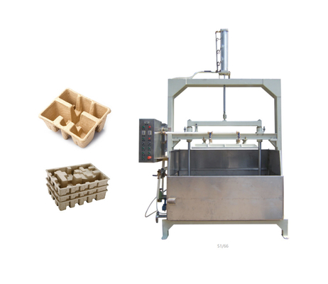 machine chaude moulée de papier de presse de 1M3/Min 12kw pour corriger le plateau déformé de pulpe