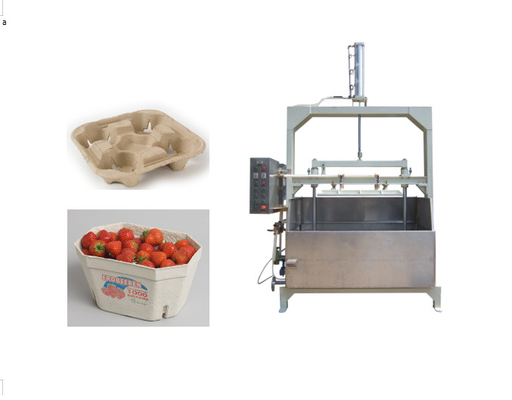 Machine moulée de papier renouvelable pour faire le fruit Tray Coffee Cup Tray de carton d'oeufs