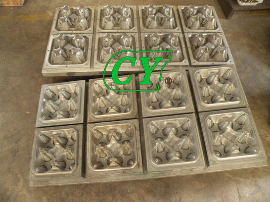 Technologie dimensionnelle de Tray Egg Tray Mould Three de café de pulpe de papier