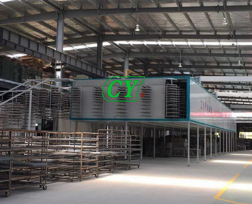 Réutilisez l'oeuf Tray Drying Line Energy Saving de pulpe de machine de séchage de pulpe